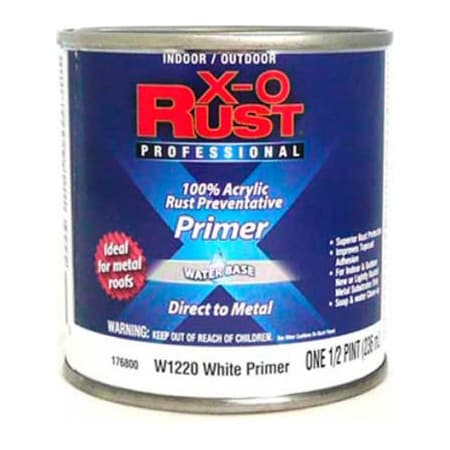 General Paint X-O Rust Anti-Rust Enamel, White Metal Primer, 1/2-Pint - 176800